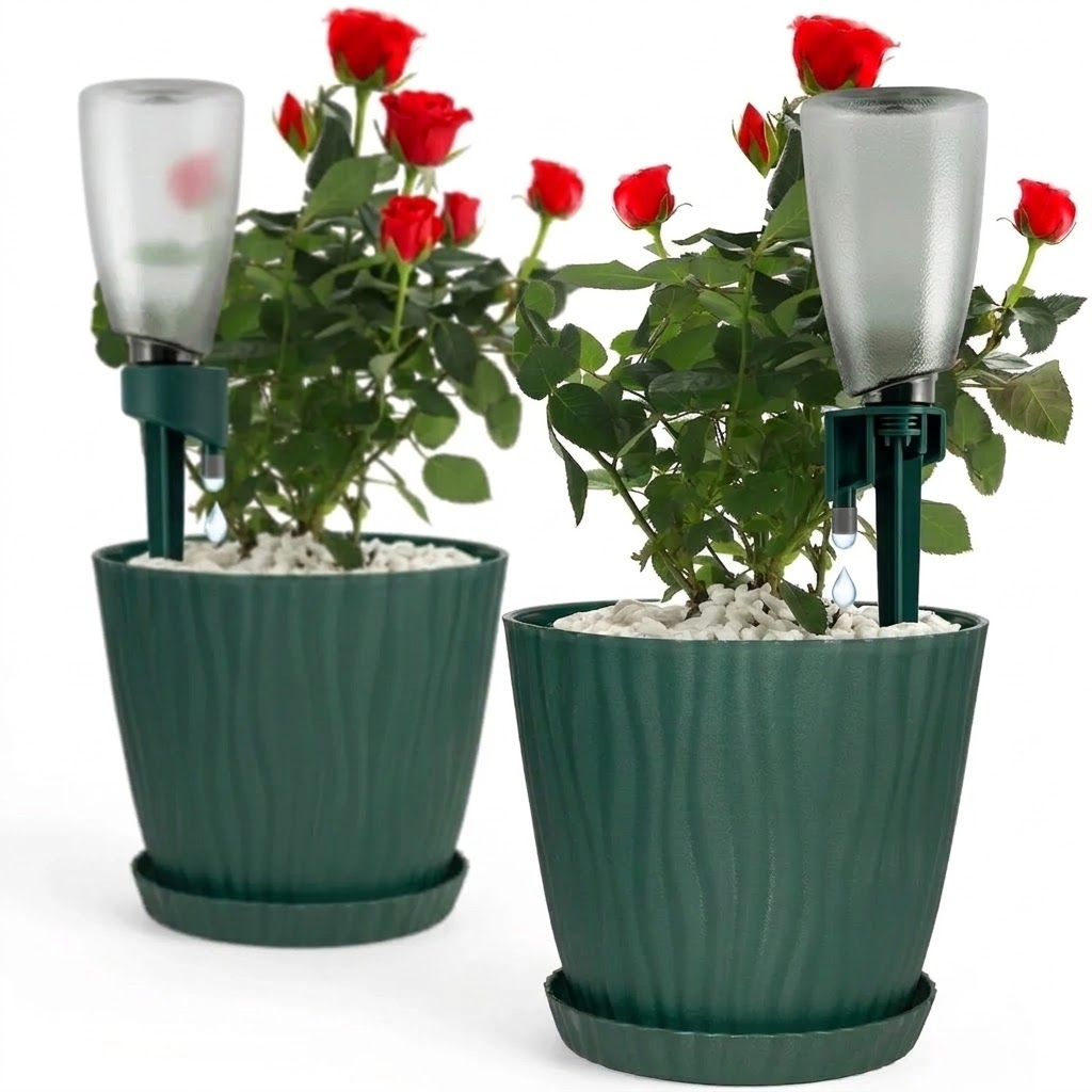 Automatic Plant Waterer - 1 unidade de estacas autoirrigadoras, sistema
