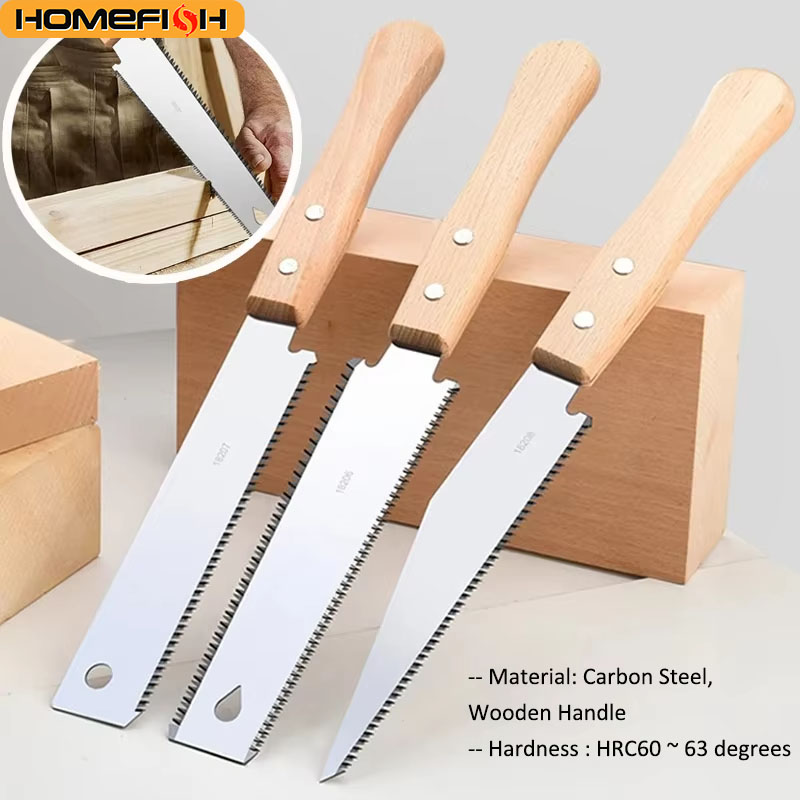 Gardening Hand Tools Japanese - Serra Manual Estilo Japonês, Lâmina Simples/Dupla,