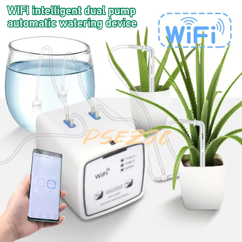 Automatic Plant Waterer - Controle remoto para celular, wi-fi, bomba