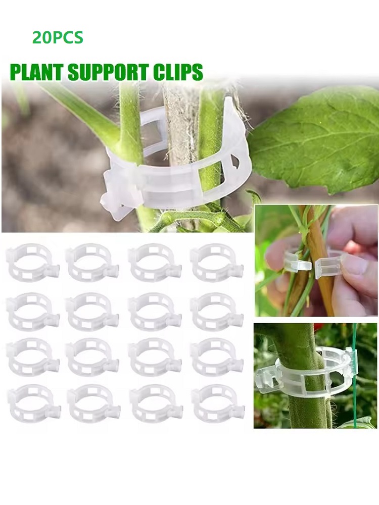 20 Peças de Clipes de Suporte  - Gardening Tools Vegetables avaliação e preço
