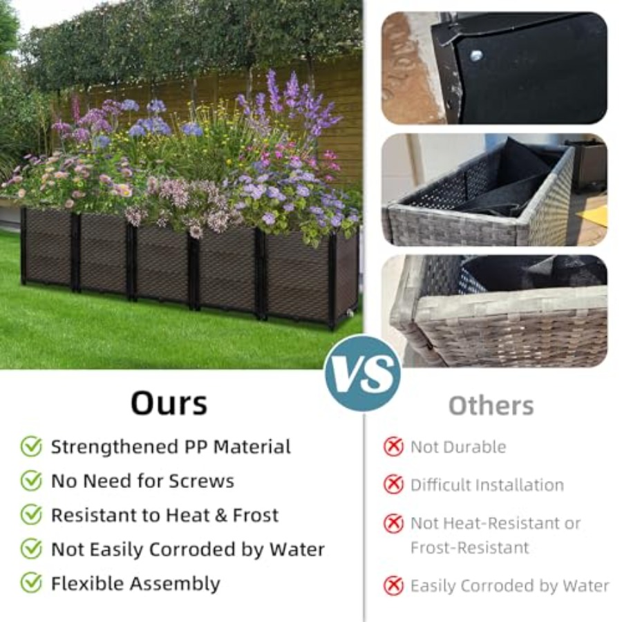 Jardineira elevada autoirrigáv - Self-Watering Planter avaliação e preço