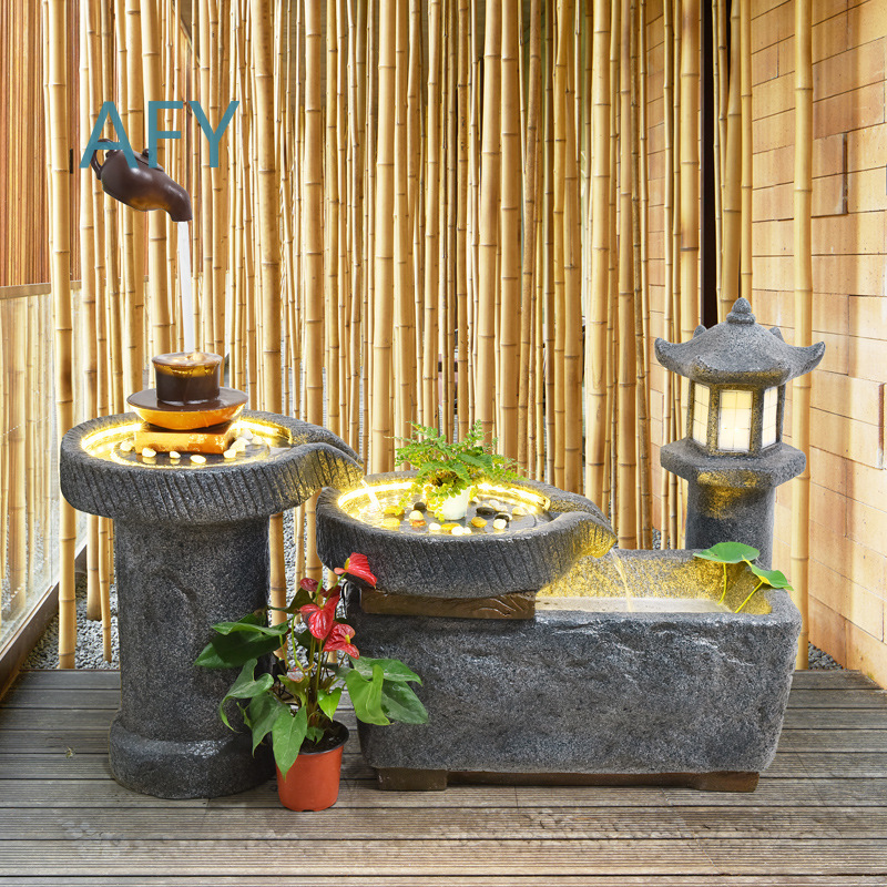 Fonte de Água em Estilo Japonê - Gardening Hand Tools Japanese avaliação e preço