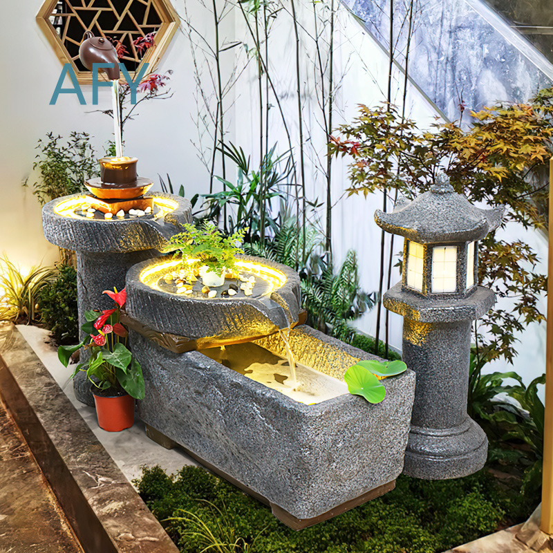 Fonte de Água em Estilo Japonê - Gardening Hand Tools Japanese avaliação e preço