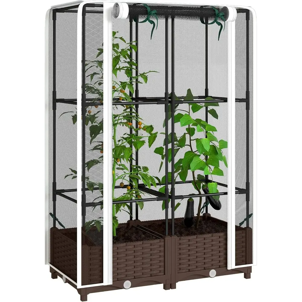 Canteiro Elevado com Treliça,  - Self-Watering Planter avaliação e preço