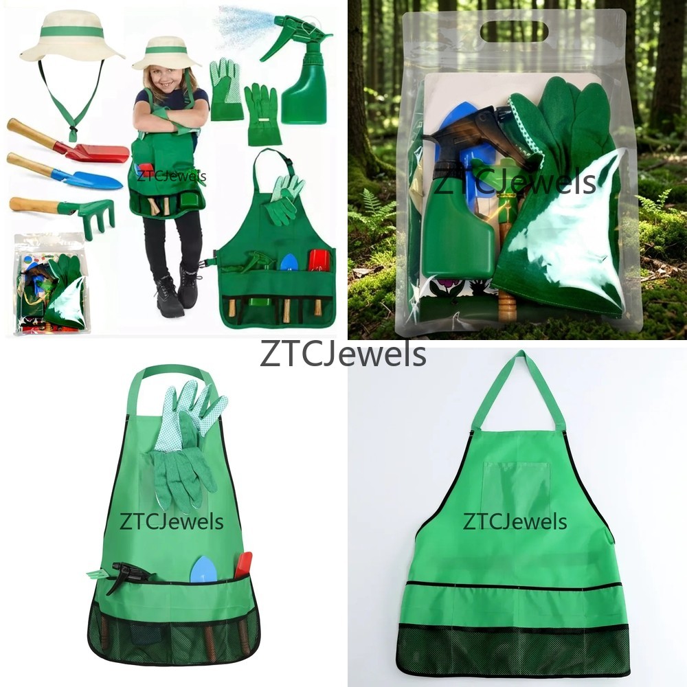 Conjunto de Avental e Ferramen - Gardening Tools Girls avaliação e preço