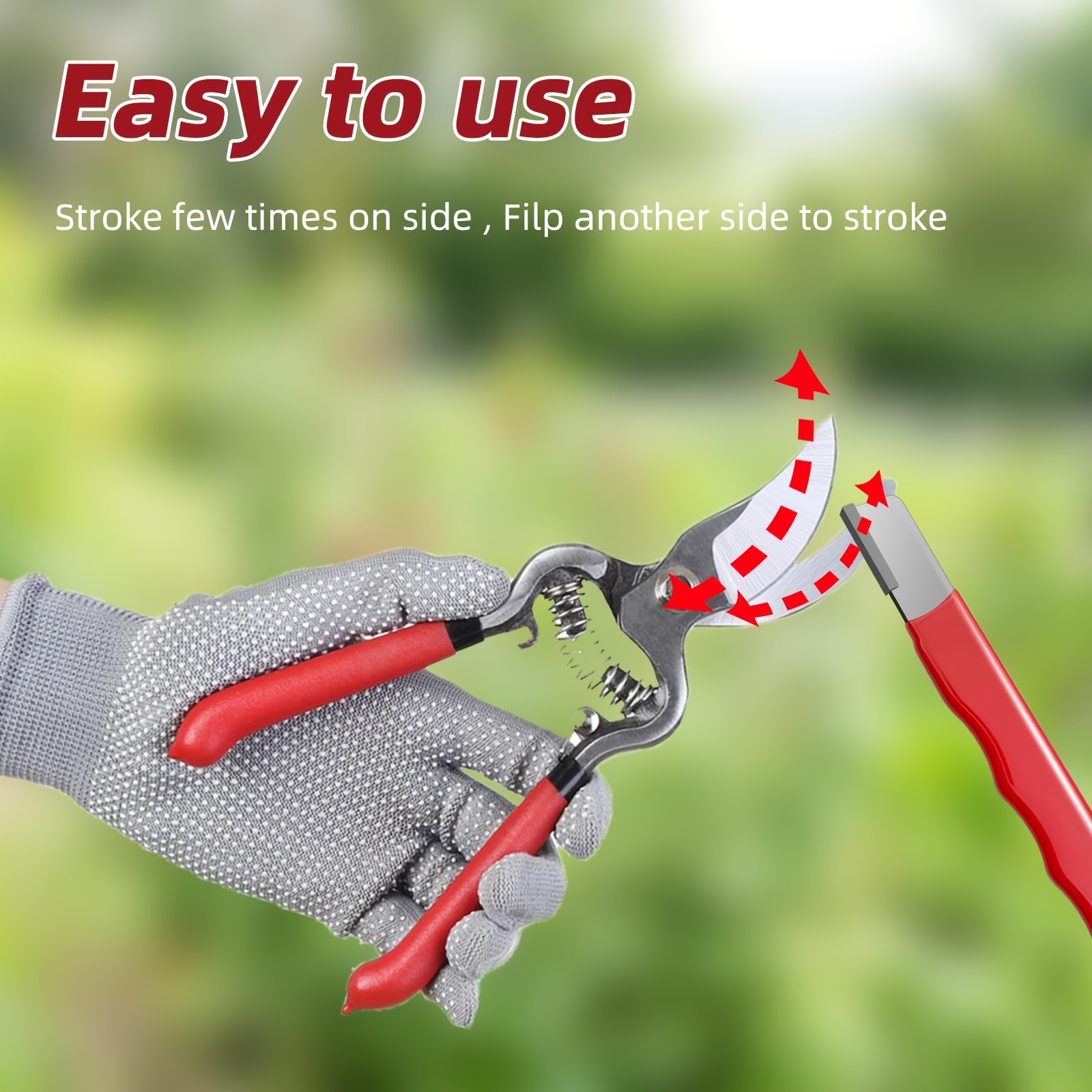 Afiador de tesouras de jardim, - Gardening Tools Must Haves avaliação e preço