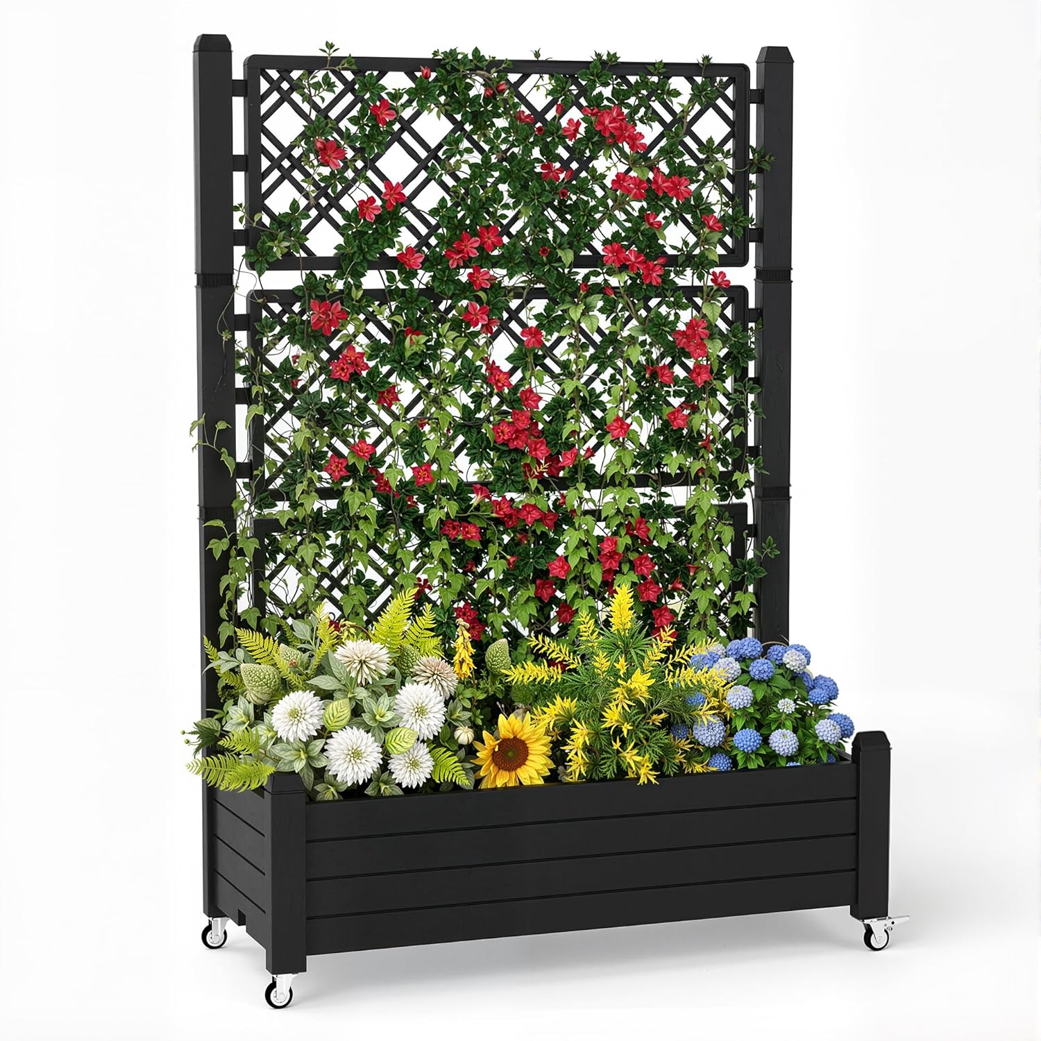 Canteiro Elevado com Treliça,  - Self-Watering Planter avaliação e preço